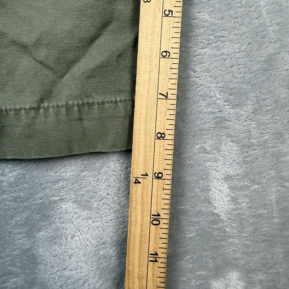 Van Heusen Olive Green Cargo Shorts Men’s Size 38 Military Utility Cotton - Picture 7 of 7